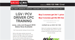 Desktop Screenshot of drivercpccourses.co.uk